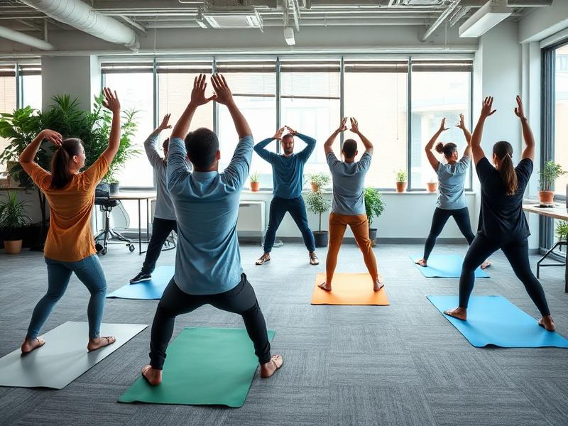 10 exercices d'éveil musculaire pour prévenir les TMS au bureau - Guide pratique entreprise